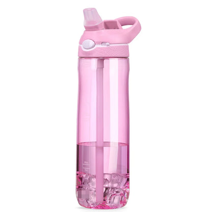750ml Sports Water Bottle with straw