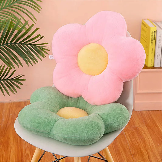 Cushion Flower Circular Shape Cloth With Soft